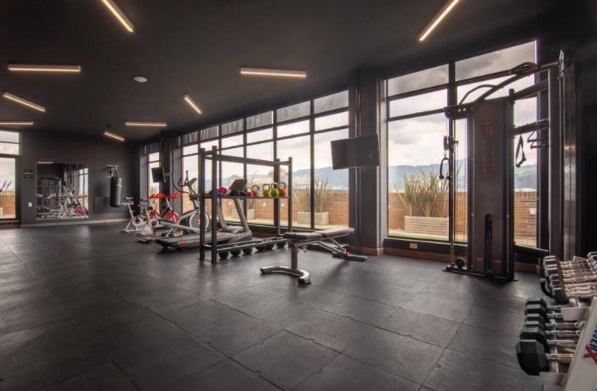 Luxury Apartment With Amenities In Chico Bogotá Dış mekan fotoğraf